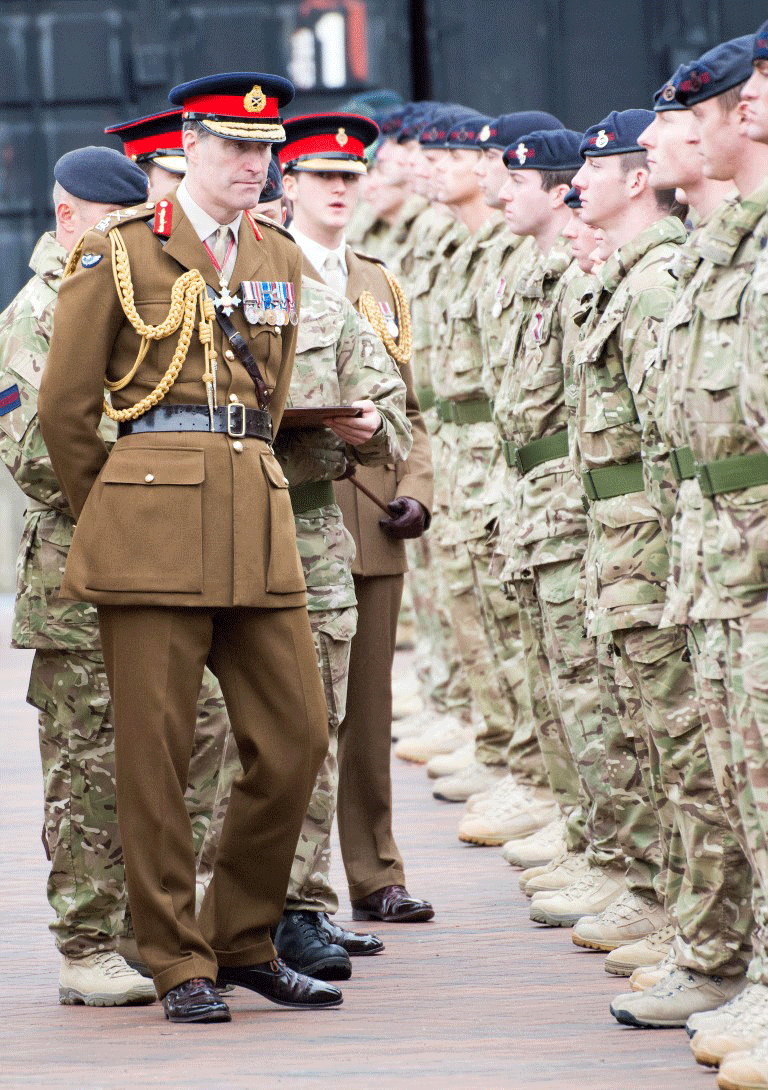 Household Cavalry Medals Parade - Household Cavalry